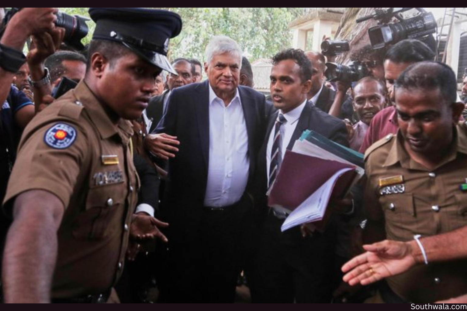 Former Sri Lankan President Ranil Wickremesinghe Arrested