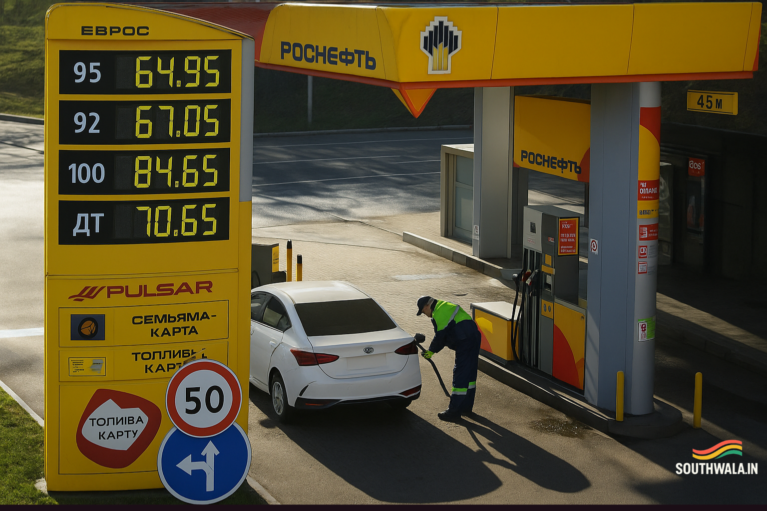 Russia Faces Gasoline Shortages After Ukrainian Drone Attacks