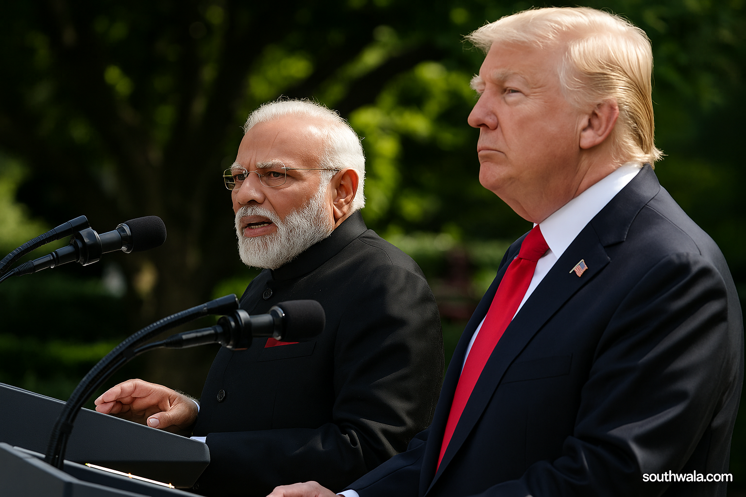 trump modi