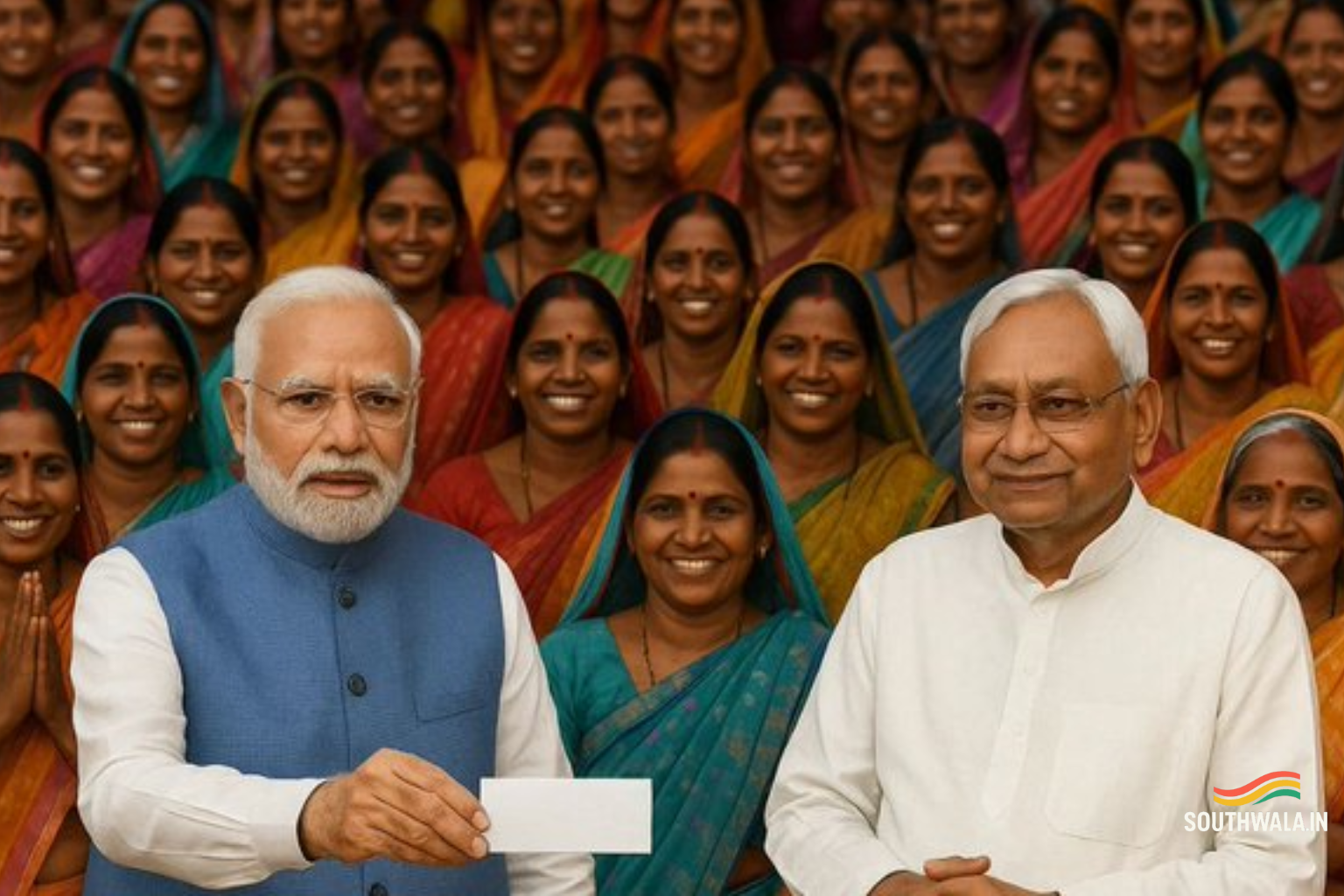 PM Modi Announces ₹10,000 Direct Transfer to 75 Lakh Women in Bihar