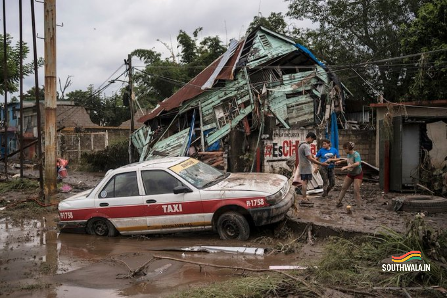 At Least 41 Dead as Torrential Rains Trigger Deadly Floods Across Mexico