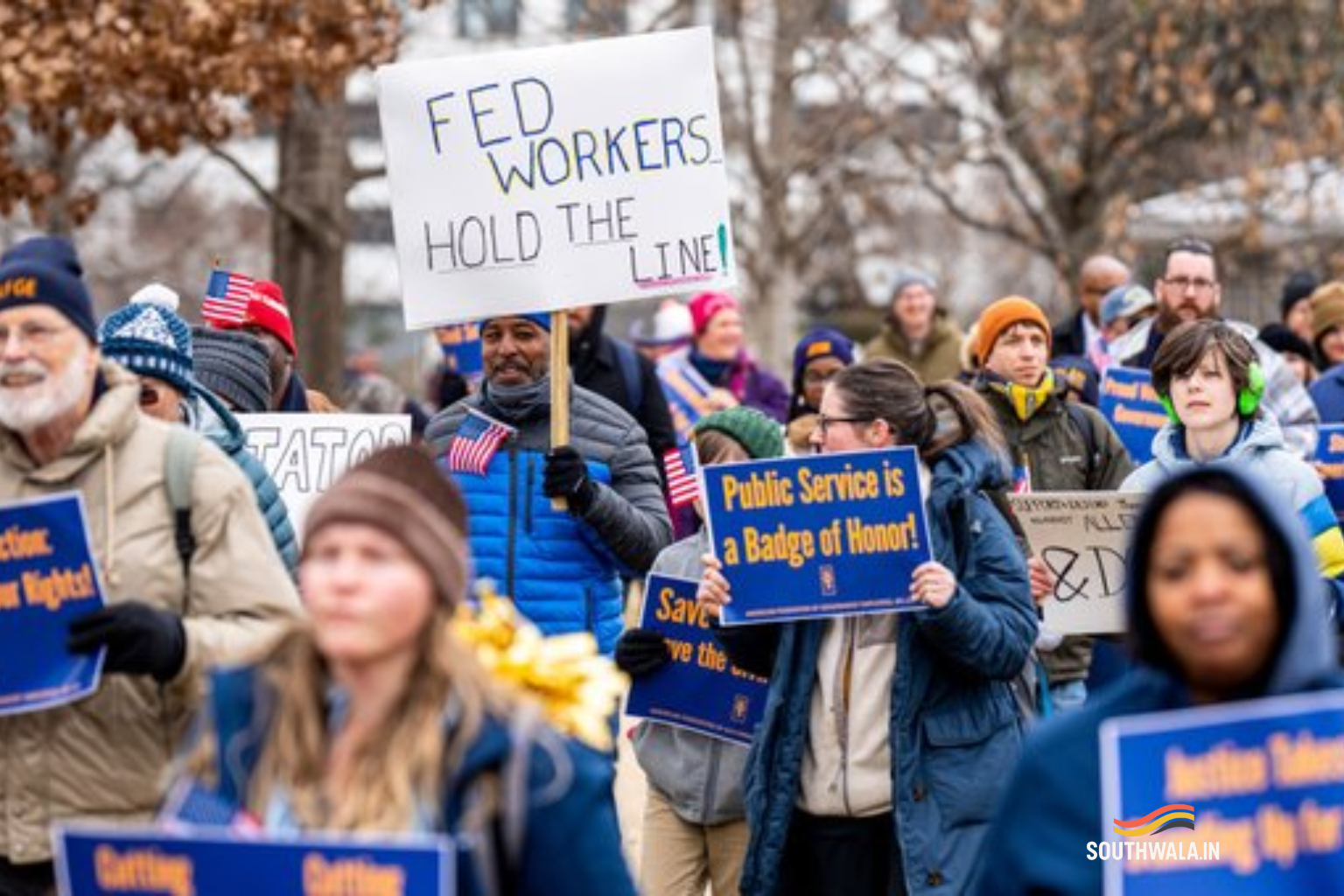Largest Federal Employee Union Demands Congress End Government Shutdown