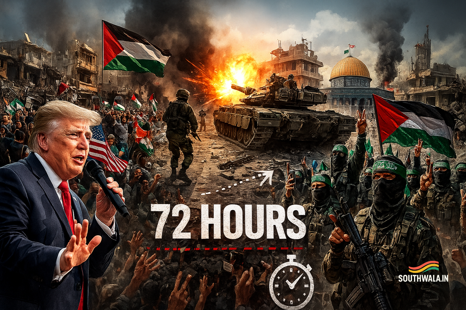 Trump's Gaza Peace Plan Details 72-Hour Hostage Release Timeline