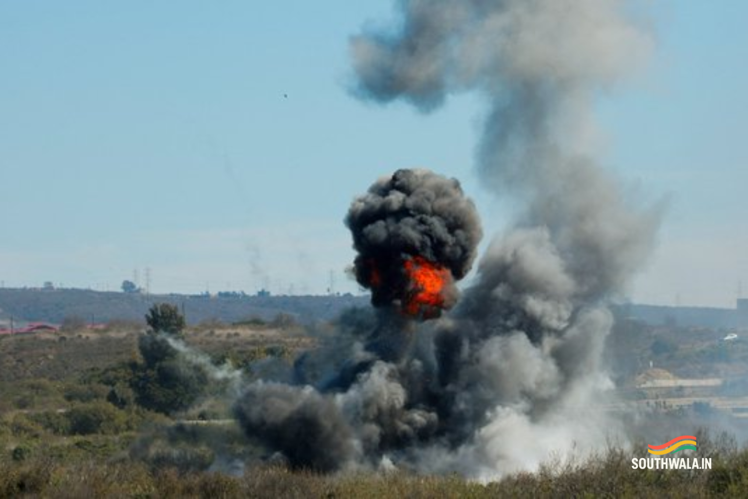 US Marines Investigate Live Artillery Firing Over California Highway