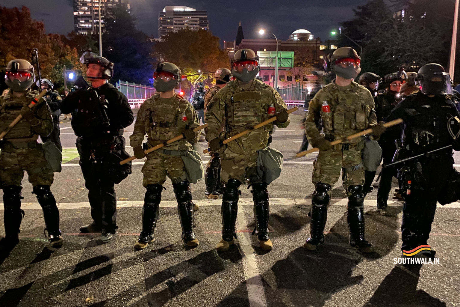 Portland Protests Stay Peaceful as Court Reviews Trump’s Troop Deployment Decision