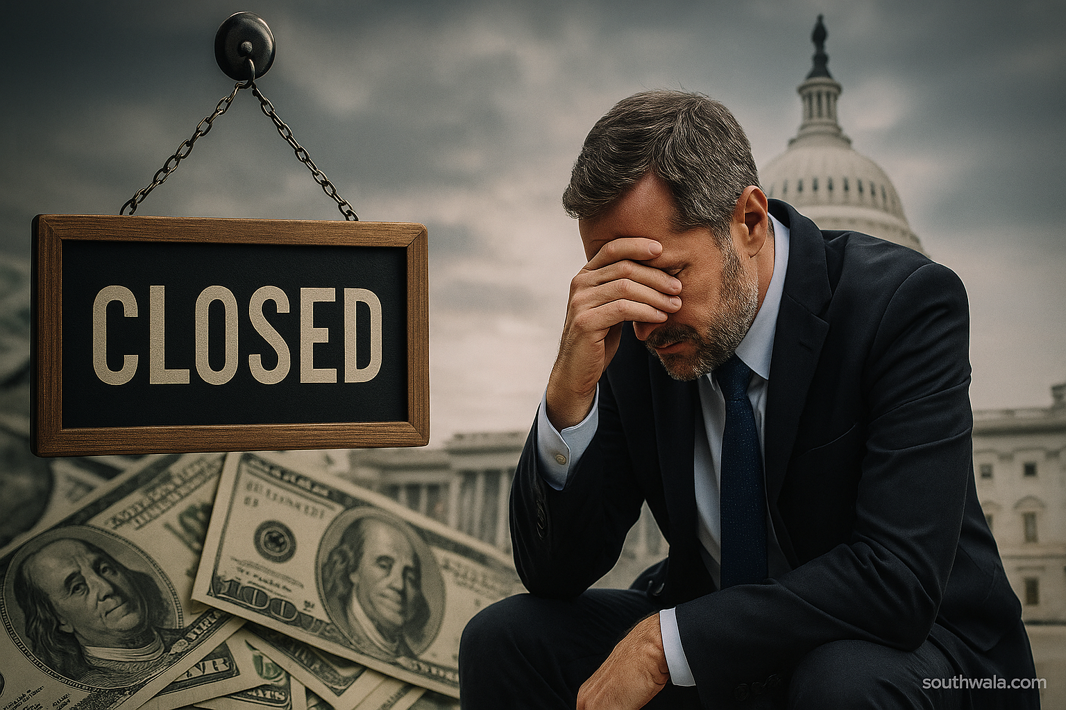 U.S. Shutdown Costs Economy $15 Billion Per Week, White House Warns